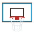 Isolated basketball net