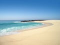 Isolated Beach Cove Royalty Free Stock Photo