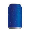 Isolated beer can