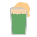 Isolated beer icon. Patrick day Royalty Free Stock Photo