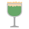 Isolated beer icon. Patrick day Royalty Free Stock Photo