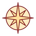 Isolated Belen star icon