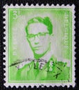 Isolated Belgium Stamp