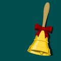 Isolated bell on transparent background