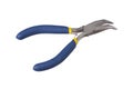 Isolated bent nose pliers Royalty Free Stock Photo