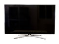 Isolated black screen television