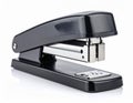 Isolated Black Stapler on White Background Stationery and Office Equipment Royalty Free Stock Photo
