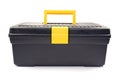 isolated black toolbox Royalty Free Stock Photo