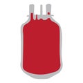 Isolated blood bag