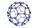 Isolated Blue C60 Fullerene