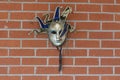 Isolated Blue Venetian mask photo