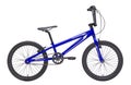 Isolated BMX Bike for Gent In Blue Color Royalty Free Stock Photo