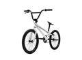 Isolated BMX Bike for Gent In White Color Royalty Free Stock Photo
