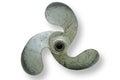 Isolated Boat Propeller