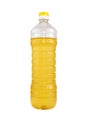 Isolated bottle of sunflower oil Royalty Free Stock Photo