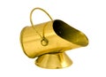 Isolated brass souvenir