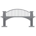Isolated bridge structure