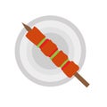 Isolated brochette icon