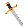 Isolated broken sword weapon icon Vector