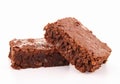 Isolated brownie Royalty Free Stock Photo