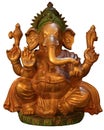 Isolated Buddhist elephant Royalty Free Stock Photo