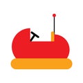 Isolated bumper cart icon