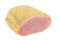 Isolated canadian peameal bacon