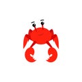 Isolated cancer crab animal character zodiac sign