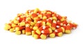 Isolated Candy Corns Royalty Free Stock Photo