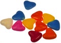 Isolated Candy hearts Royalty Free Stock Photo