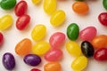 Isolated Candy Jelly Bean Close Up