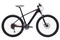 Isolated Carbon Mountain Bike for Gent In Black Color Royalty Free Stock Photo