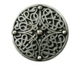 Isolated celtic brooch Royalty Free Stock Photo