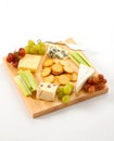 Isolated Cheeseboard Royalty Free Stock Photo