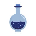 Isolated chemistry flask flat style icon vector design Royalty Free Stock Photo