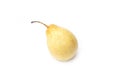 Isolated chinese pear asian pear, ya pear, korean fruit, nashi on the white backdrop Royalty Free Stock Photo