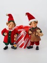 Christmas Elves Making Toys and Gifts Portrait