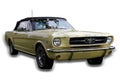 Isolated Classic Muscle Car - Ford Mustang