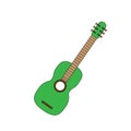 Classical guitar icon Royalty Free Stock Photo