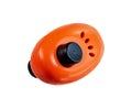 Isolated clicker used for dog training Royalty Free Stock Photo