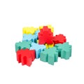 Isolated close up meeple board game Royalty Free Stock Photo