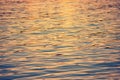 Isolated close-up of ripples Royalty Free Stock Photo