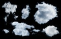 Isolated clouds Royalty Free Stock Photo