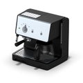 Isolated coffe maker on a white background.3D illustration