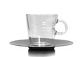 Isolated coffee glass cup Royalty Free Stock Photo