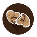 Isolated coffee icon