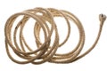 Isolated coiled rope