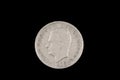 Isolated, coin, coins, silver, international, money, currency, coinage, mint, mints, change, small, monies, currencies, close, up,