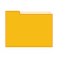 Isolated colored folder office supply icon Vector Royalty Free Stock Photo