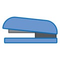 Isolated colored stapler office supply icon Vector